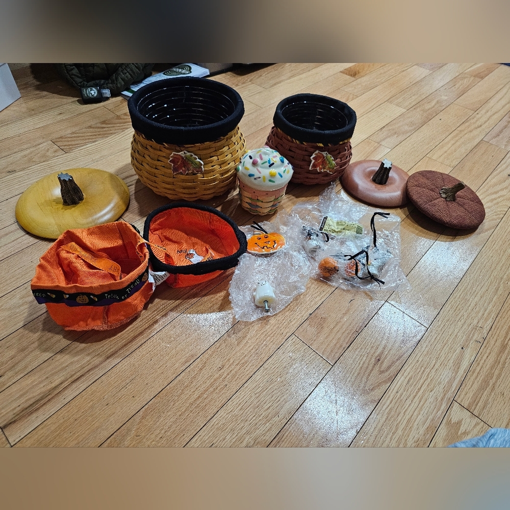 Longaberger Pumpkin Baskets
